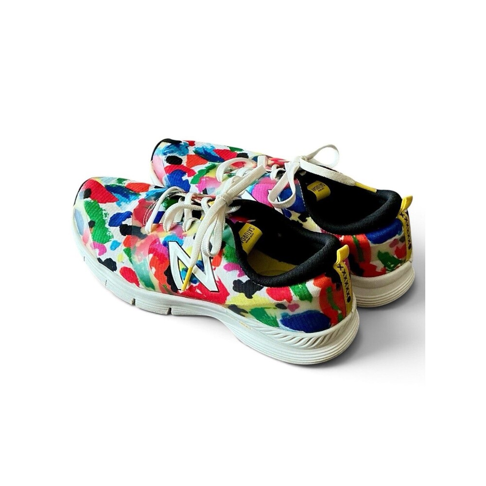New Balance x Spade Saturday's Signature Abstract Watercolor Sneaker Shoe 10.5
